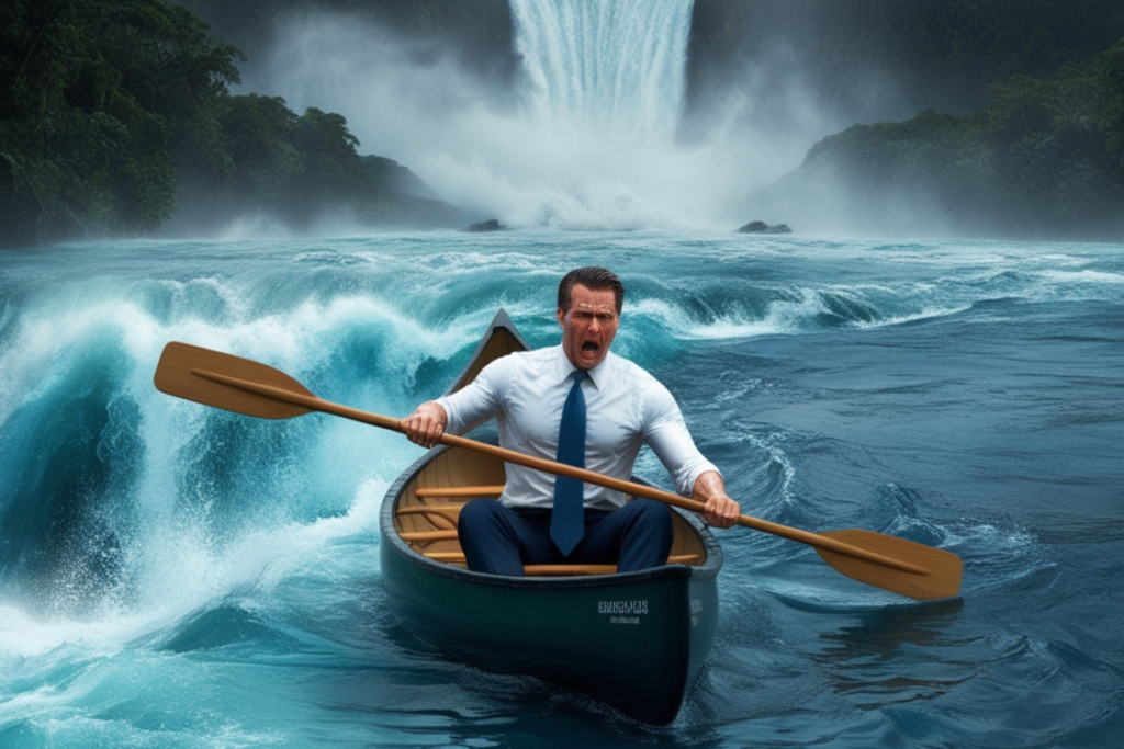 Você está perdendo dinheiro sem perceber, remando para o caos